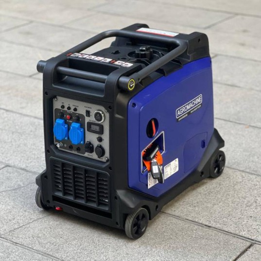 موتور برق بنزینی سایلنت اگرو 5.5 کیلووات مدل AG6500ISE اینورتری سایلنت ریموت دار