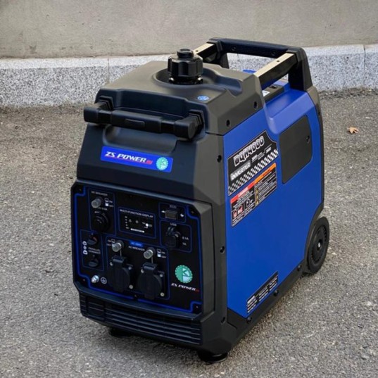 موتور برق بنزینی زونگشن ۳.۸ کیلووات مدل BQH4000 سایلنت اینورتری هندلی