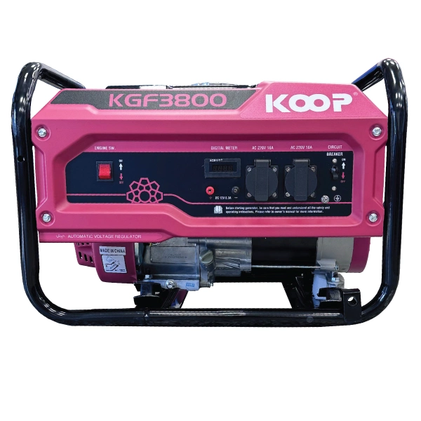 موتور برق بنزینی کوپ ۳.۱ کیلووات مدل KGF3800 تک فاز هندلی