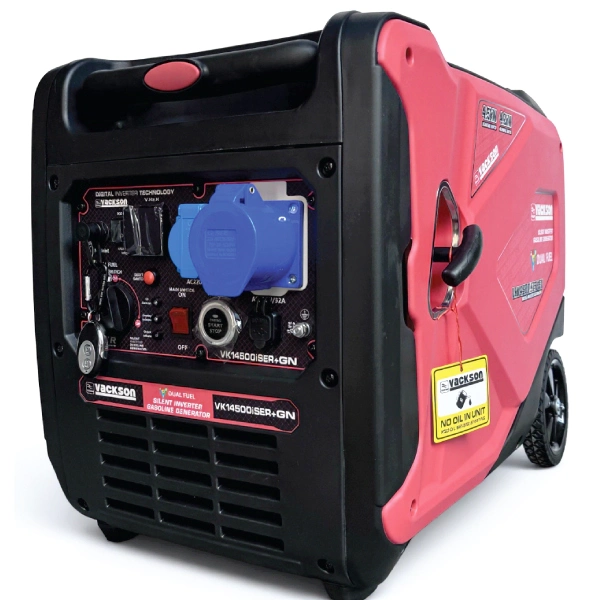 موتور برق دوگانه‌سوز واکسون ۴.۵ کیلووات مدل VK14500iSER+GN اینورتری سایلنت ریموت‌دار