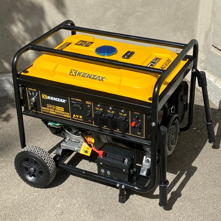 موتور برق بنزینی کنزاکس ۸.۵ کیلووات مدل KGG-6185 استارتی