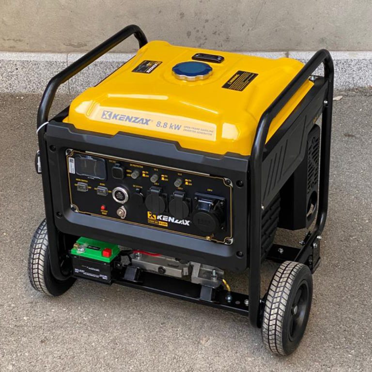 موتور برق بنزینی کنزاکس ۸.۸ کیلووات مدل ۶۱۰۹ اینورتری ریموت‌ دار