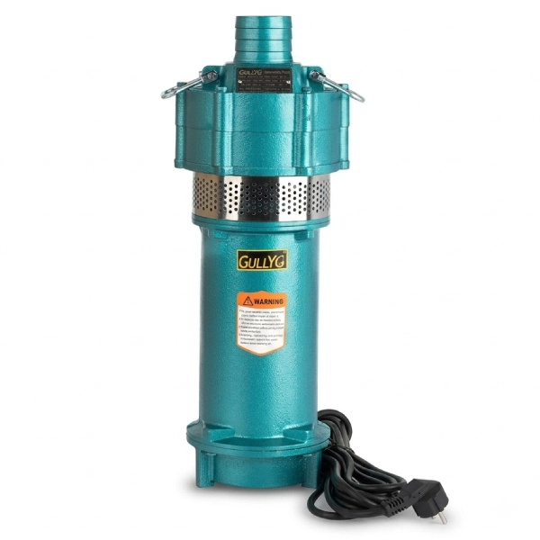 پمپ کفکش گالی 2 اینچ 28 متری مدل QD10-26/2-1.5 خروجی بالا تک فاز