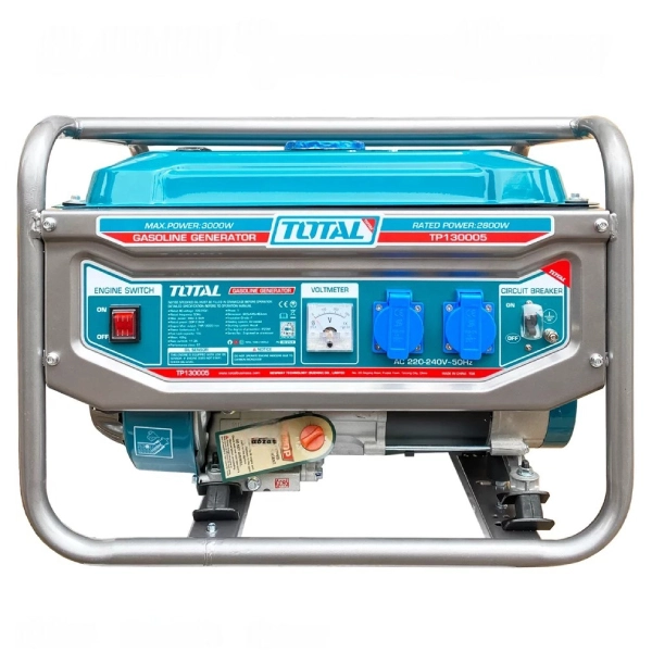 موتور برق بنزینی توتال 3 کیلووات مدل TP130005 تک فاز هندلی
