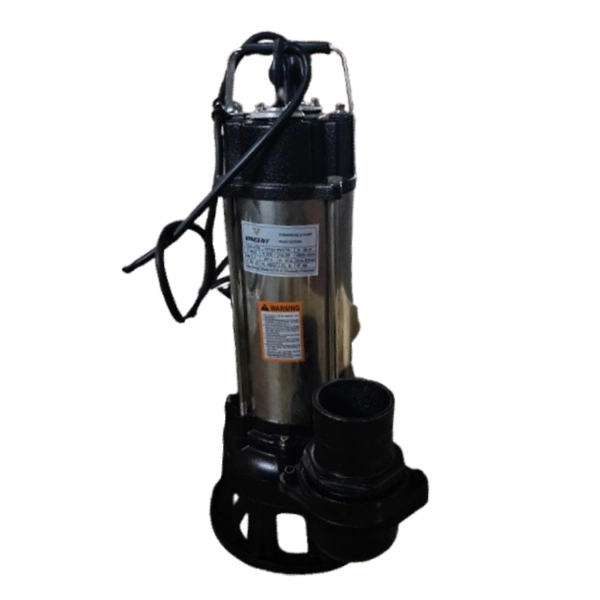 پمپ لجن کش وینسنت 3 اینچ 18 متری مدل V2200BF فلوتردار تک فاز