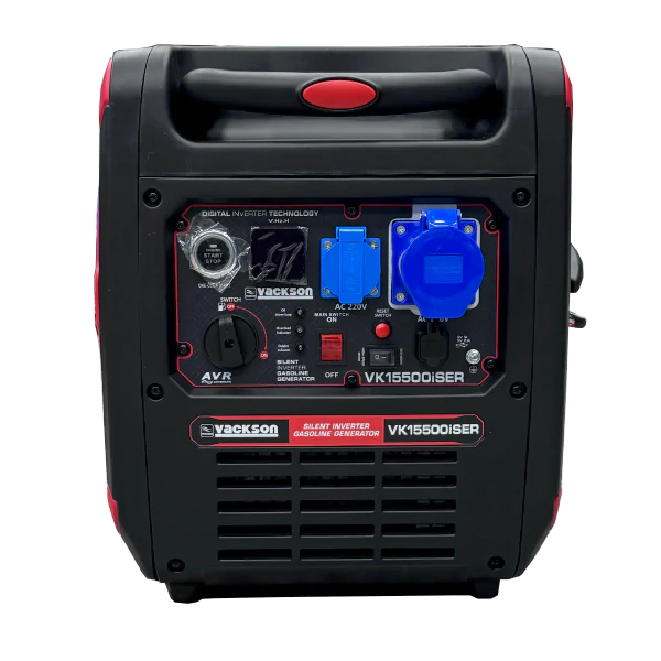 موتور برق دوگانه سوز واکسون 6.5 کیلووات مدل VK15500ISERGN اینورتری سایلنت ریموت‌دار