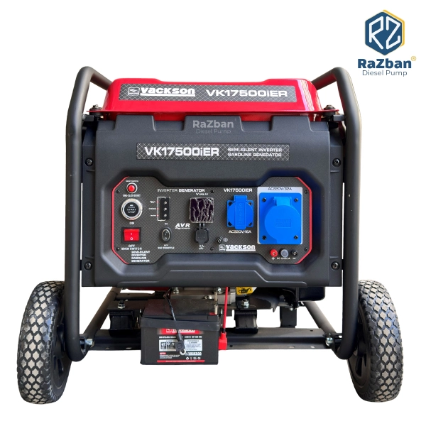 موتور برق بنزینی واکسون 8.5 کیلووات مدل VK17500iER اینورتری ریموت‌دار