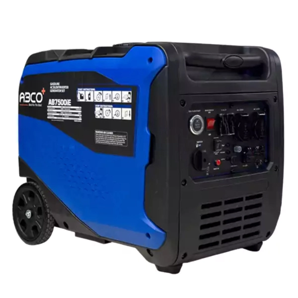 موتور برق بنزینی آبکو 6 کیلووات مدل AB7500iE سایلنت اینورتری ریموت‌دار