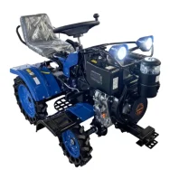 تیلر کولتیواتور دیزلی ۴ چرخ ۱۲ اسب آگرو مدل AG001-2
